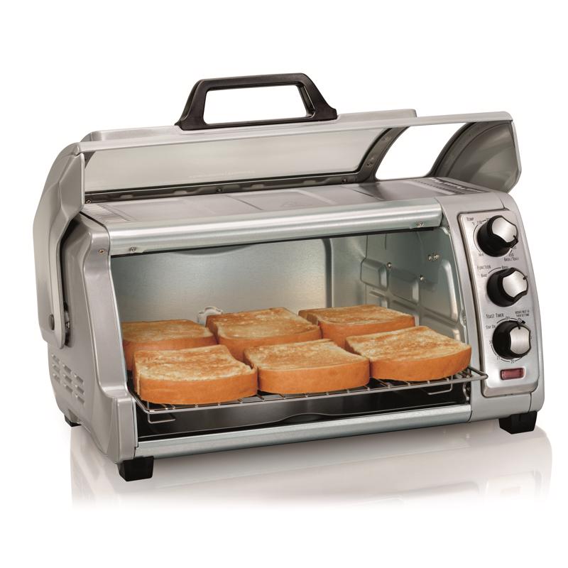 Hamilton Beach Metal Silver Toaster Oven 10.81 in. H X 20.13 in. W X 16.69 in. D