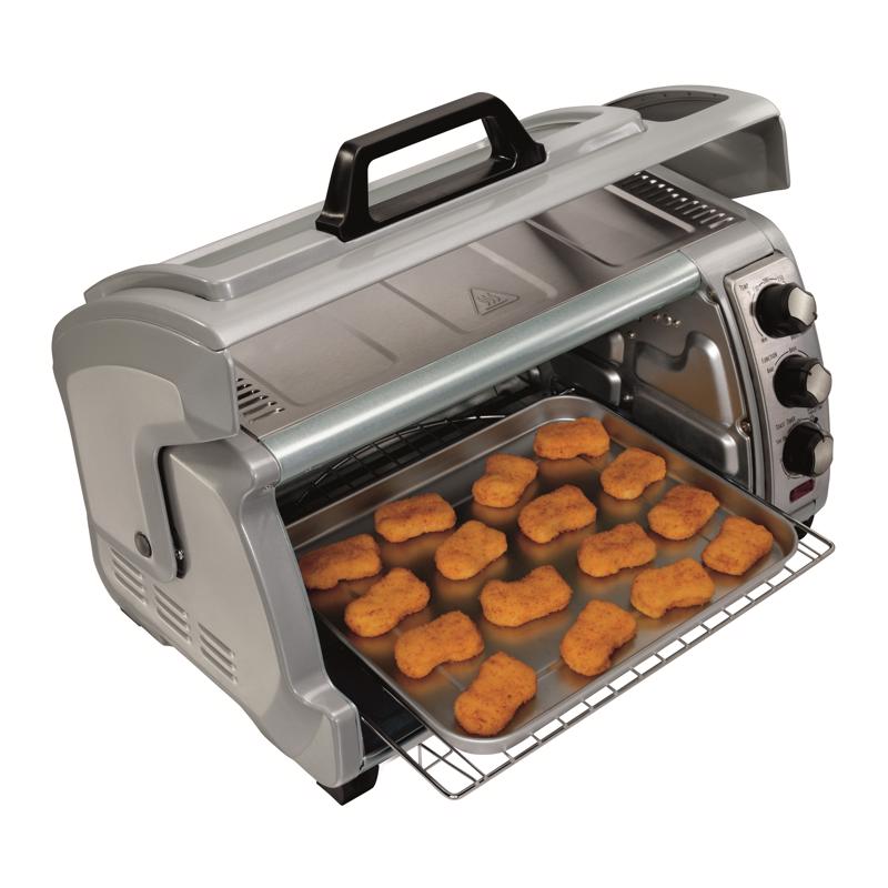 Hamilton Beach Metal Silver Toaster Oven 10.81 in. H X 20.13 in. W X 16.69 in. D