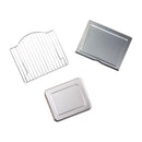 Hamilton Beach Metal Silver Toaster Oven 10.81 in. H X 20.13 in. W X 16.69 in. D