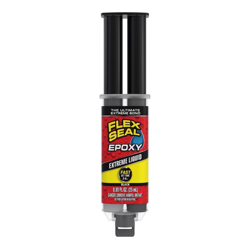 Flex Seal Family of Products Flex Seal Epoxy Extra Strength Epoxy Black Epoxy Syringe 25 ml