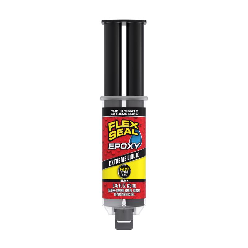 Flex Seal Family of Products Flex Seal Epoxy Extra Strength Epoxy Black Epoxy Syringe 25 ml