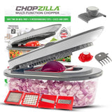 Chopzilla Gray Plastic/Stainless Steel Food Chopper