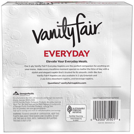 Brawny Napkins 2 ply 100 pk