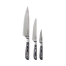 Messermeister Avanta Damascus n/a in. L Steel Knife Set 3 pc