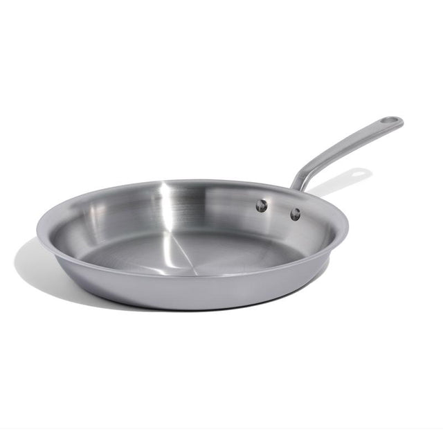 Made In Cookware Stainless Steel Fry Pan 12 in. Silver