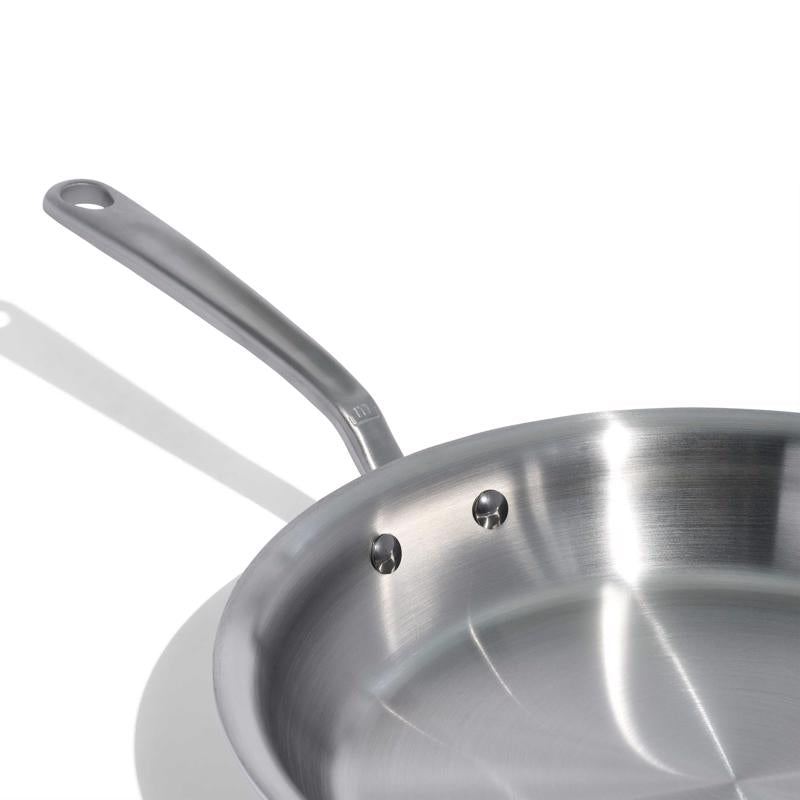 Made In Cookware Stainless Steel Fry Pan 12 in. Silver