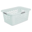 Sterilite White Plastic Laundry Basket