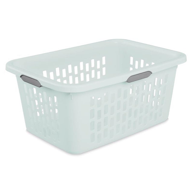 Sterilite White Plastic Laundry Basket