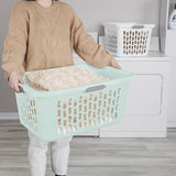 Sterilite White Plastic Laundry Basket