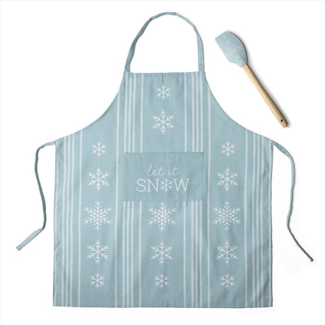 Krumbs Kitchen Assorted Cotton/Polyester Apron and Spatula
