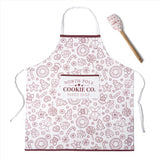 Krumbs Kitchen Assorted Cotton/Polyester Apron and Spatula