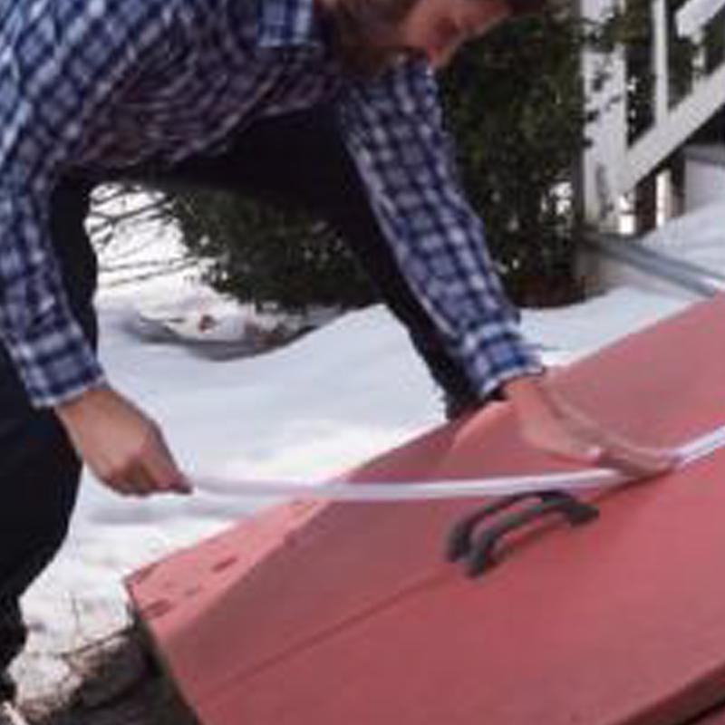 Flex Seal Family of Products 2 in. W X 16 ft. L Clear Sealing Tape