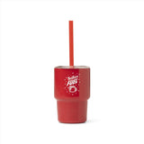 Santa's Lil Sippers Drinking Glass 1 pk