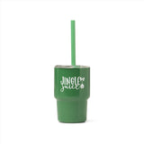 Santa's Lil Sippers Drinking Glass 1 pk