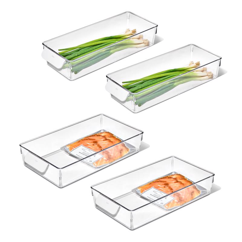 OXO Good Grips Plastic Refrigerator Bin Set