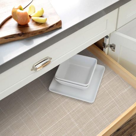 Con-Tact Self Adhesive 9 ft. L X 18 in. W Bamboo Shelf Liner