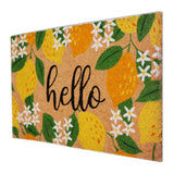 First Concept 18 in. W X 30 in. L Multi-Color Coir Door Mat