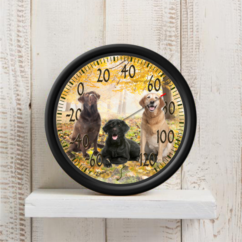Taylor Dogs Design Dial Thermometer Plastic Multicolored 13.25 in.