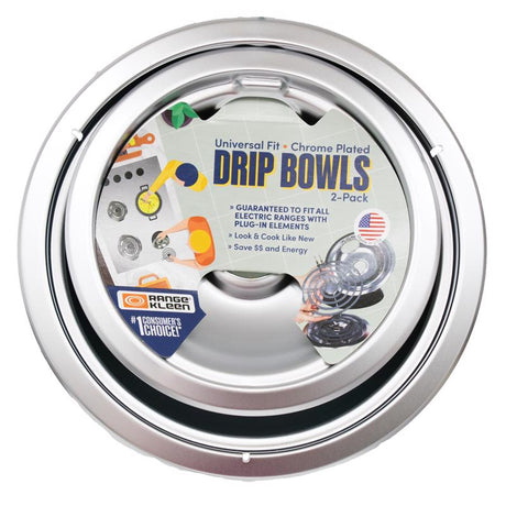 Range Kleen Steel Drip Bowls