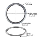 Range Kleen Steel Drip Pans and Trim Rings