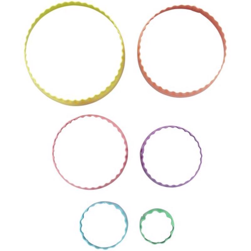 Wilton Round Cookie Cutter Set 6 pc