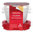 Rubbermaid 1.83 cups Food Storage Container Set 2 pk