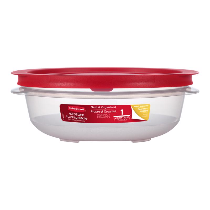 Rubbermaid 4.55 cups Food Container and Lid 1 pk