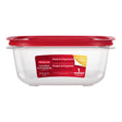 Rubbermaid 14.6 cups Food Container and Lid 1 pk
