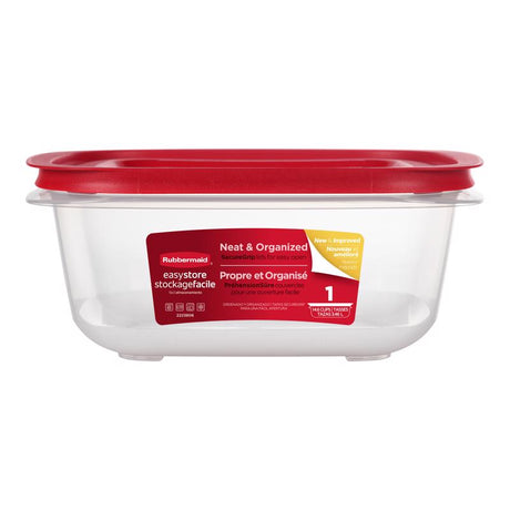 Rubbermaid 14.6 cups Food Container and Lid 1 pk