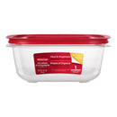 Rubbermaid 14.6 cups Food Container and Lid 1 pk