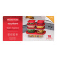 Rubbermaid Food Storage Container Set 18 pk