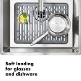 OXO Good Grips 16 in. L X 12 in. W X 1 in. H Silicone Sink Mat