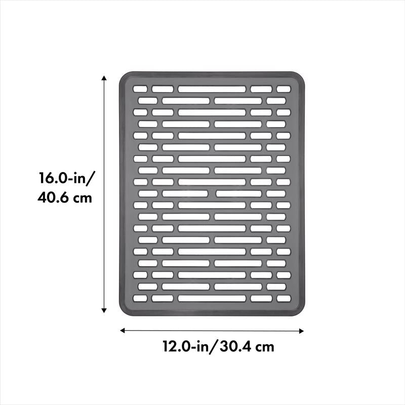 OXO Good Grips 16 in. L X 12 in. W X 1 in. H Silicone Sink Mat
