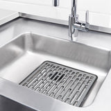 OXO Good Grips 12 in. L X 12 in. W X 1 in. H Silicone Sink Mat