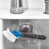 OXO Good Grips 3 in. L X 4 in. W X 3 in. H Plastic/Stainless Steel Sponge Holder
