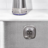OXO Good Grips 3 in. L X 4 in. W X 3 in. H Plastic/Stainless Steel Sponge Holder