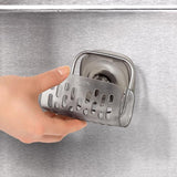 OXO Good Grips 3 in. L X 4 in. W X 3 in. H Plastic/Stainless Steel Sponge Holder