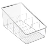 iDesign 5 in. H X 6 in. W X 11 in. D Plastic Packet Organizer