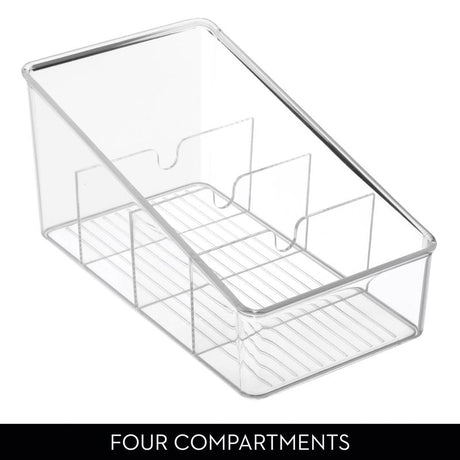 iDesign 5 in. H X 6 in. W X 11 in. D Plastic Packet Organizer