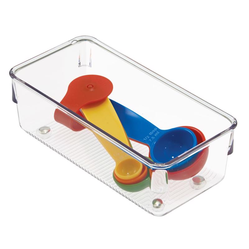 iDesign 2 in. H X 3 in. W X 6 in. D Plastic Drawer Organizer