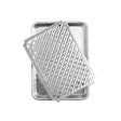 Nordic Ware Aluminum Baking Sheet with Cooling Rack 12.1 in. Silver