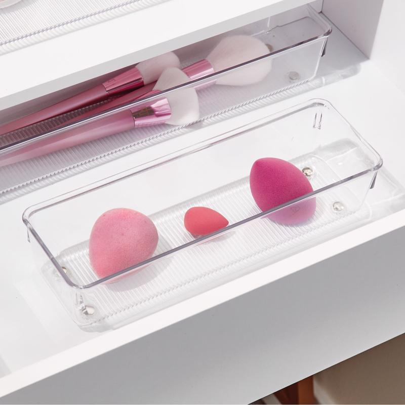 iDesign 2 in. H X 3 in. W X 9 in. D Plastic Drawer Organizer