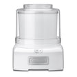 Cuisinart White 1.5 qt Frozen Dessert Maker 11.25 in. H X 9 in. W X 9.5 in. L