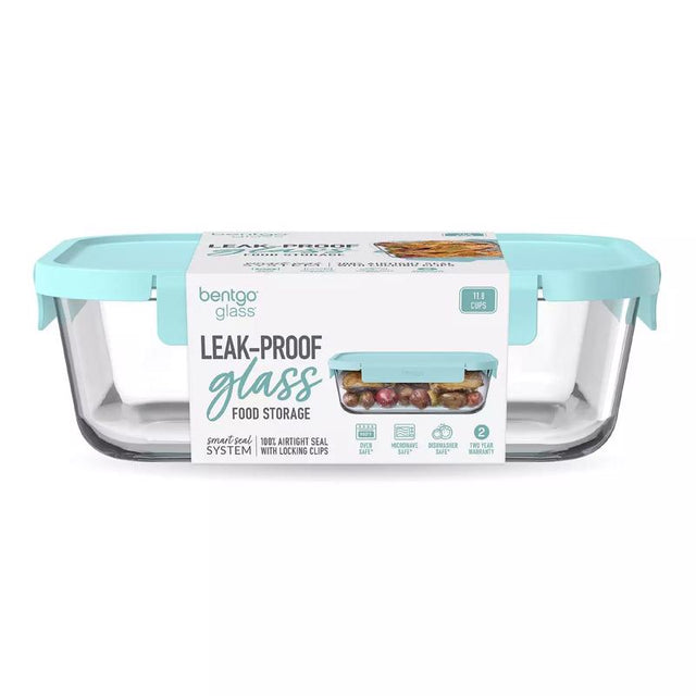 Bentgo 11.8 cups Aqua Food Storage Container 1 pk