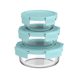 Bentgo Aqua Food Storage Container Set 3 pk
