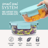Bentgo Aqua Food Storage Container Set 3 pk