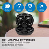 iLive Wireless Bluetooth Earbuds w/Charging Case
