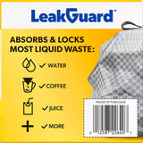 Glad LeakGuard 13 gal Lemon Kitchen Trash Bags Drawstring 34 pk