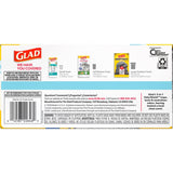 Glad LeakGuard 13 gal Fresh Kitchen Trash Bags Drawstring 34 pk
