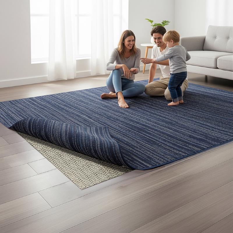 Con-Tact Light Cushion 9 ft. W X 12 ft. L Polyester Indoor Rug Pad